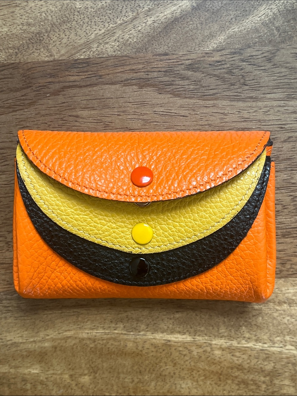 Scuola del Cuoio Firenze leather wallet - Picture 2 of 12
